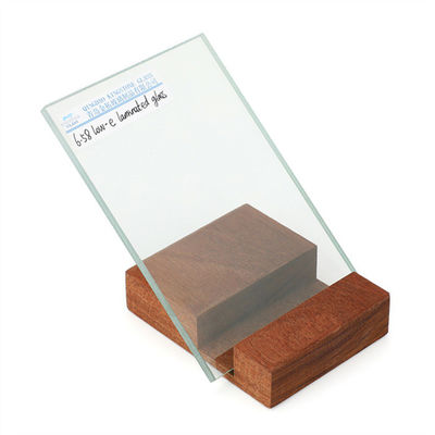 6.58mm 8.76mm Low E Clear Laminated Glass dla okien / drzwi / ścian zasłonowych
